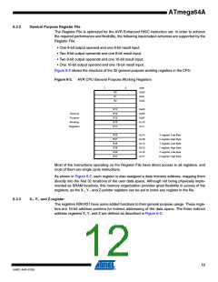 浏览型号ATMEGA64A-AU的Datasheet PDF文件第12页