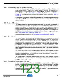 浏览型号ATMEGA64A-AU的Datasheet PDF文件第123页