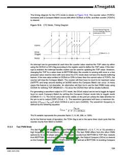 浏览型号ATMEGA64A-AU的Datasheet PDF文件第124页