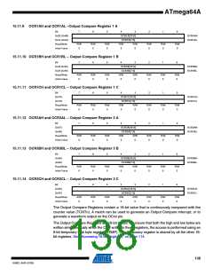 浏览型号ATMEGA64A-AU的Datasheet PDF文件第138页