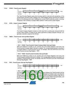 浏览型号ATMEGA64A-AU的Datasheet PDF文件第160页