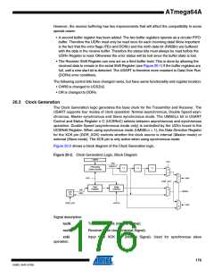 浏览型号ATMEGA64A-AU的Datasheet PDF文件第176页