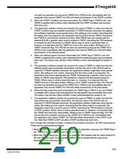 浏览型号ATMEGA64A-AU的Datasheet PDF文件第210页