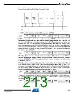 浏览型号ATMEGA64A-AU的Datasheet PDF文件第213页