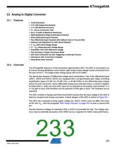 浏览型号ATMEGA64A-AU的Datasheet PDF文件第233页