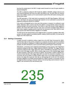 浏览型号ATMEGA64A-AU的Datasheet PDF文件第235页