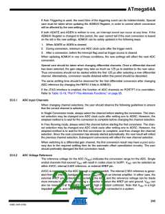 浏览型号ATMEGA64A-AU的Datasheet PDF文件第240页