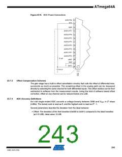 浏览型号ATMEGA64A-AU的Datasheet PDF文件第243页