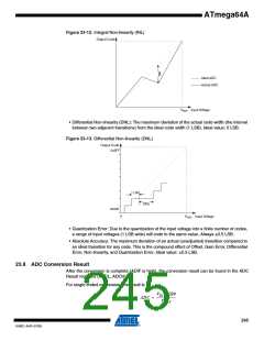 浏览型号ATMEGA64A-AU的Datasheet PDF文件第245页