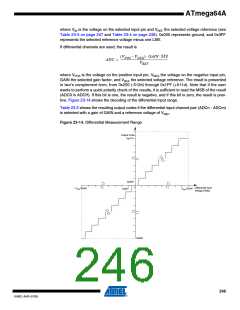 浏览型号ATMEGA64A-AU的Datasheet PDF文件第246页