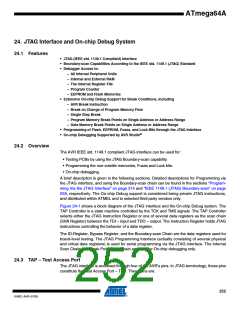 浏览型号ATMEGA64A-AU的Datasheet PDF文件第252页