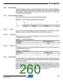 浏览型号ATMEGA64A-AU的Datasheet PDF文件第260页