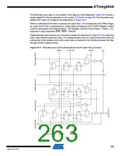 浏览型号ATMEGA64A-AU的Datasheet PDF文件第263页