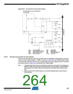 浏览型号ATMEGA64A-AU的Datasheet PDF文件第264页