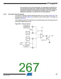 浏览型号ATMEGA64A-AU的Datasheet PDF文件第267页