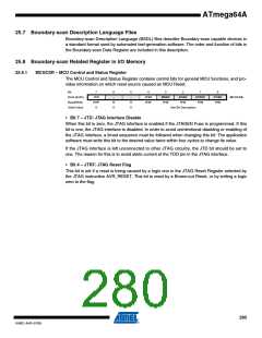 浏览型号ATMEGA64A-AU的Datasheet PDF文件第280页