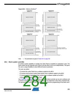 浏览型号ATMEGA64A-AU的Datasheet PDF文件第284页