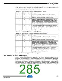 浏览型号ATMEGA64A-AU的Datasheet PDF文件第285页