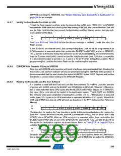 浏览型号ATMEGA64A-AU的Datasheet PDF文件第289页