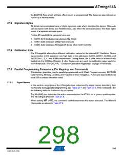 浏览型号ATMEGA64A-AU的Datasheet PDF文件第298页