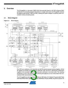 浏览型号ATMEGA64A-AU的Datasheet PDF文件第3页