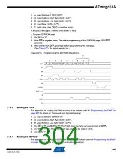 浏览型号ATMEGA64A-AU的Datasheet PDF文件第304页
