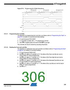 浏览型号ATMEGA64A-AU的Datasheet PDF文件第306页