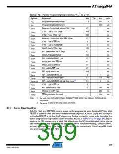 浏览型号ATMEGA64A-AU的Datasheet PDF文件第309页