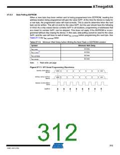 浏览型号ATMEGA64A-AU的Datasheet PDF文件第312页