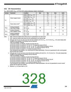 浏览型号ATMEGA64A-AU的Datasheet PDF文件第328页