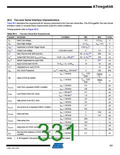浏览型号ATMEGA64A-AU的Datasheet PDF文件第331页