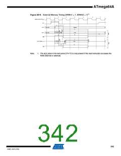 浏览型号ATMEGA64A-AU的Datasheet PDF文件第342页