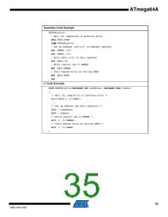 浏览型号ATMEGA64A-AU的Datasheet PDF文件第35页