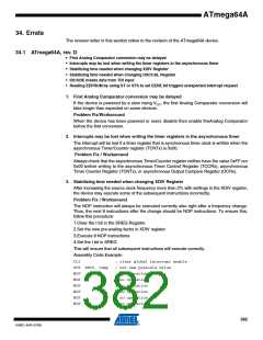 浏览型号ATMEGA64A-AU的Datasheet PDF文件第382页