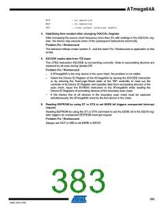 浏览型号ATMEGA64A-AU的Datasheet PDF文件第383页
