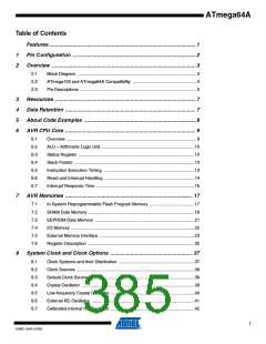 浏览型号ATMEGA64A-AU的Datasheet PDF文件第385页