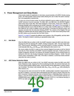 浏览型号ATMEGA64A-AU的Datasheet PDF文件第46页