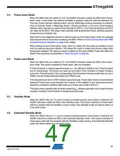 浏览型号ATMEGA64A-AU的Datasheet PDF文件第47页