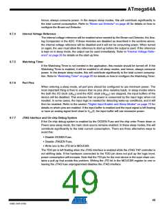 浏览型号ATMEGA64A-AU的Datasheet PDF文件第49页