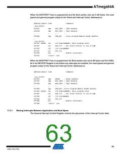 浏览型号ATMEGA64A-AU的Datasheet PDF文件第63页