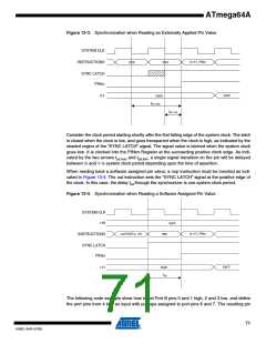 浏览型号ATMEGA64A-AU的Datasheet PDF文件第71页