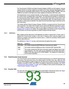 浏览型号ATMEGA64A-AU的Datasheet PDF文件第93页