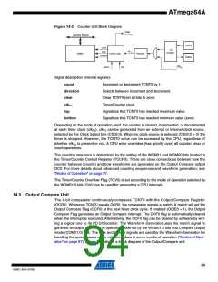 浏览型号ATMEGA64A-AU的Datasheet PDF文件第94页