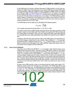 浏览型号ATMEGA48PA-AU的Datasheet PDF文件第102页