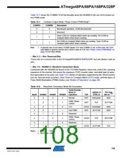 浏览型号ATMEGA48PA-AU的Datasheet PDF文件第108页