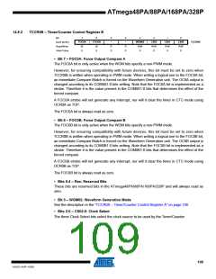 浏览型号ATMEGA48PA-AU的Datasheet PDF文件第109页