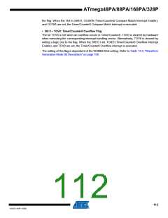 浏览型号ATMEGA48PA-AU的Datasheet PDF文件第112页