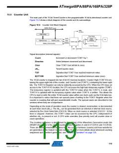 浏览型号ATMEGA48PA-AU的Datasheet PDF文件第119页