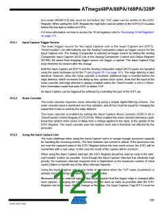 浏览型号ATMEGA48PA-AU的Datasheet PDF文件第121页