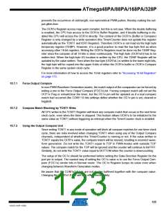 浏览型号ATMEGA48PA-AU的Datasheet PDF文件第123页